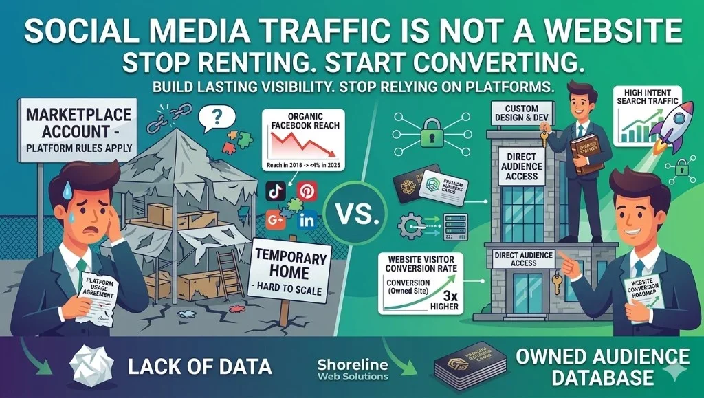 Social Media Is Not a Website
